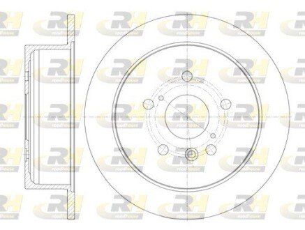Гальмівний диск RH ROADHOUSE 6911.00