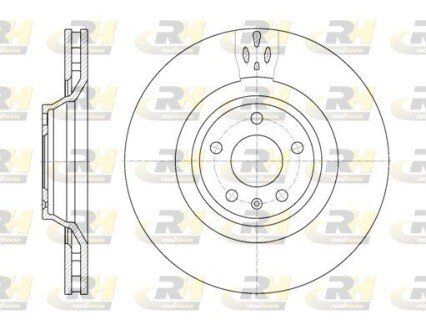 Гальмівний диск RH ROADHOUSE 6942.10