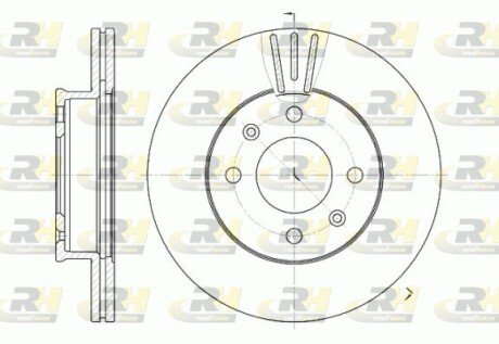 Гальмівний диск RH ROADHOUSE 6958.10
