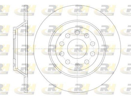 Гальмівний диск RH ROADHOUSE 6969.00