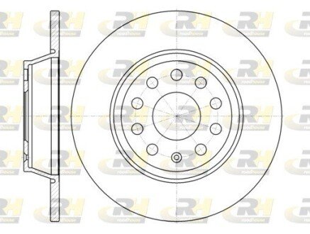 Гальмівний диск RH ROADHOUSE 6973.00