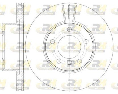 Гальмівний диск RH ROADHOUSE 6974.10 (фото 1)