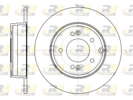 Гальмівний диск RH ROADHOUSE 6989.00