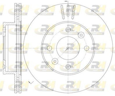 Гальмівний диск RH ROADHOUSE 6990.10