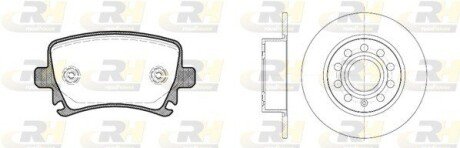 Гальмівний комплект RH ROADHOUSE 81031.00