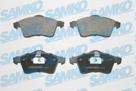 Колодки передние R15 SAMKO 5SP645