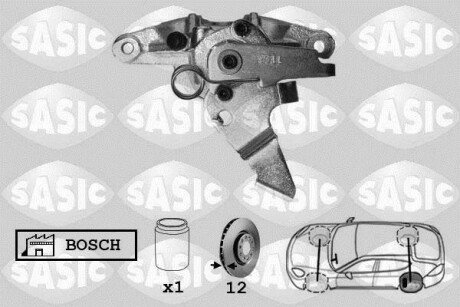 Суппорт задний SASIC 6504008