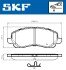 Комплект гальмівних колодок SKF VKBP 80169 A (фото 2)