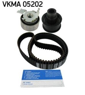 Комплект ГРМ (ремінь + ролик) SKF VKMA05202