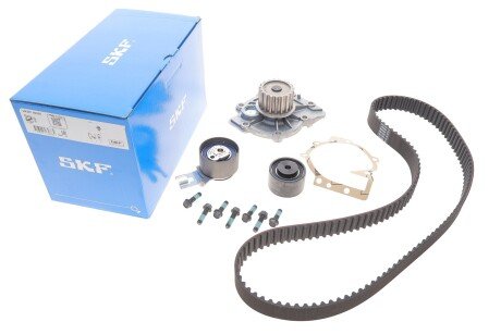 Комплект ременя ГРМ + помпа SKF VKMC 06220