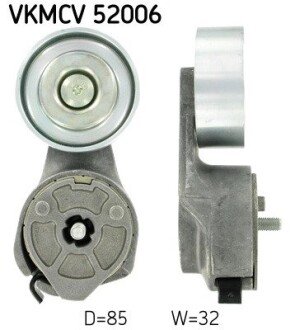 Натягувач поліклинового ременя SKF VKMCV 52006