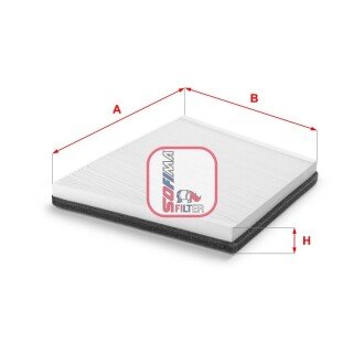 Фільтр салону MB "2,2-3,2 "03-09 SOFIMA S3095C