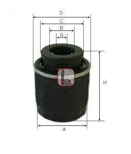 Фільтр оливи SOFIMA S 3494 R