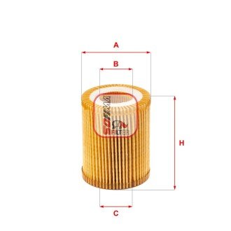 Фільтр масляний SOFIMA S 5164 PE