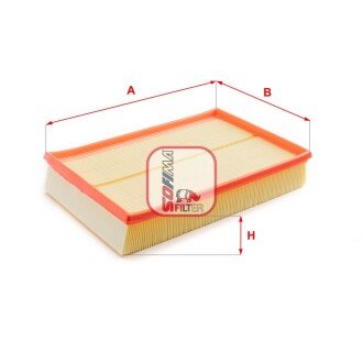 Фільтр повітряний VOLVO "2,5 "99-07 SOFIMA S9702A