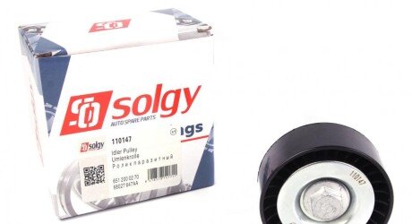 Ролик натяжний ременя генератора Solgy 110147