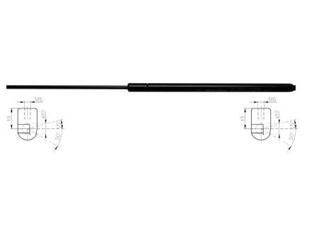 Амортизатор багажника S STARLINE 28.62.800