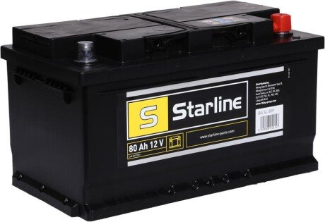 Акумулятор S STARLINE BA SL 80P