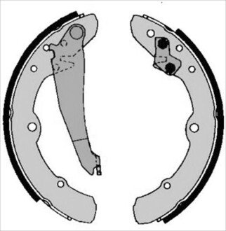 Гальмівні колодки барабанні S STARLINE BC 00150