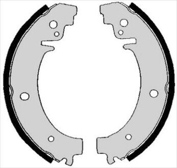 Гальмівні колодки барабанні S STARLINE BC 00730