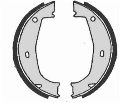 Гальмівні колодки барабанні S STARLINE BC 04685