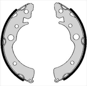 Гальмівні колодки барабанні S STARLINE BC 04810