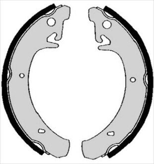 Гальмівні колодки барабанні S STARLINE BC 04830