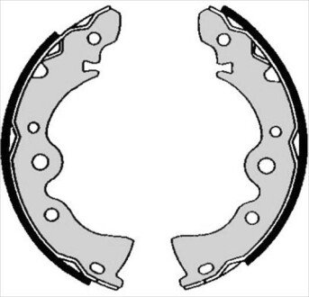 Гальмівні колодки барабанні S STARLINE BC 04870