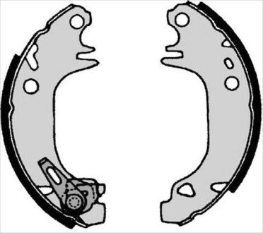 Гальмівні колодки барабанні S STARLINE BC 04930