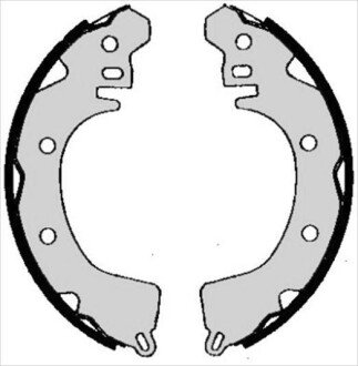 Гальмівні колодки барабанні S STARLINE BC 05260