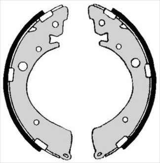 Гальмівні колодки барабанні S STARLINE BC 05360