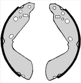 Гальмівні колодки барабанні S STARLINE BC 06890