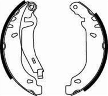 Гальмівні колодки барабанні S BC 07820 STARLINE BC07820