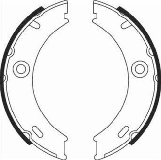 Гальмівні колодки барабанні S STARLINE BC 07970