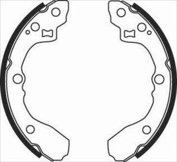 Гальмівні колодки барабанні S STARLINE BC 08060