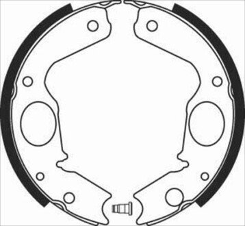 Гальмівні колодки барабанні S STARLINE BC 08350