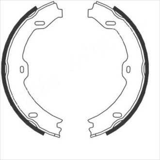 Гальмівні колодки барабанні S STARLINE BC 09020