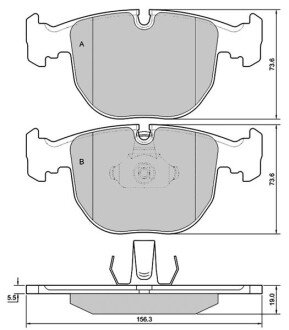 Гальмівні колодки дискові S STARLINE BD S384