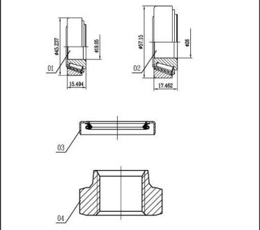 Підшипник колісний S LO 00926L STARLINE LO00926L