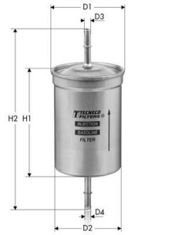 Фільтр палива Tecneco IN88