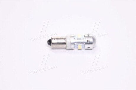 Лампа LED габарит, панель приладів, 24V T4W (BA9S) 8SMD CANBUS WHITE <> TEMPEST Tmp-L11158CHW