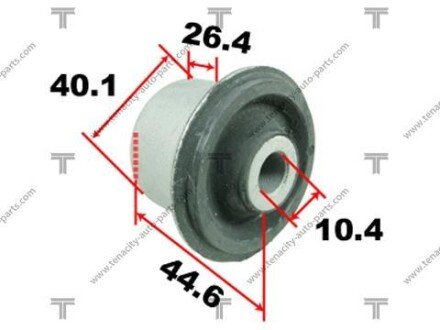 Сайлентблок рычага mazda 6 02-08 TENACITY AAMMA1017