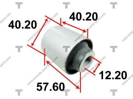 Сайлентблок рычага mazda mazda 6 02-08 TENACITY AAMMA1019