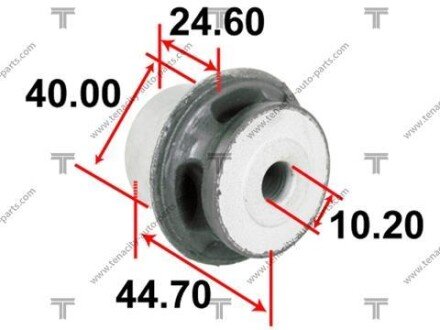 Сайлентблок рычага mazda 6 07-12 TENACITY AAMMA1031