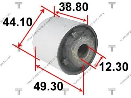 Сайлентблок рычага mazda 6 07-12 TENACITY AAMMA1042