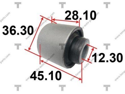 Сайлентблок рычага mitsubishi galant 2.4 94-97 TENACITY AAMMI1004 (фото 1)