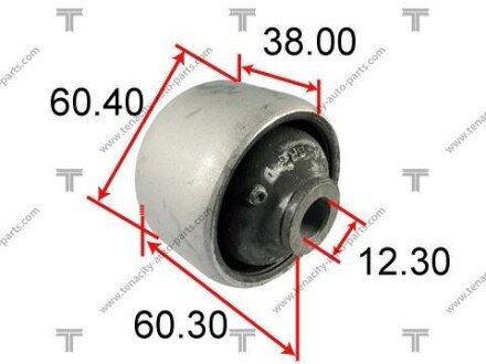 Сайлентблок рычага nissan a32 cefiro 2.0/3.0 94-98 TENACITY AAMNI1003 (фото 1)