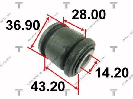 Втулка рейки рулевой toyota camry 01-11 TENACITY AAMTO1077 (фото 1)