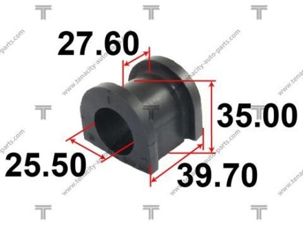 Втулка стабилизатора TENACITY ASBHO1013 (фото 1)