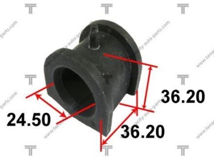 Втулка стабилизатора mitsubishi lancer 01-06 TENACITY ASBMI1006